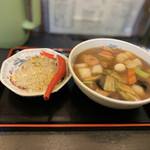 宝華食堂 - 広東麺&半チャーハン