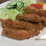 レストラン 幸 - カキフライ定食
