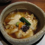 沢庵 - 湯葉餡かけ２０１１、９