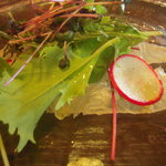 舞子ホテル - 天然紅葉鯛のカルパッチョ