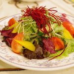 クイーンシーバ エチオピアレストラン - サラダ