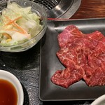 赤坂大関 - 2018/11いつものカルビ定食 1,080円