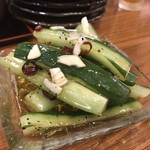 串焼キ カメチヨ・シャルボン - 黒胡椒オリーブオイルあさづけ