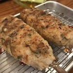 串焼キ カメチヨ・シャルボン - つくね(塩)