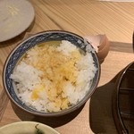 酒とご飯 ビオサケ ダイニング リンリン - 締めのたまごかけごはんうまい。