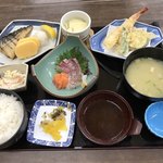 割烹 松活 - 昼定食＝１０８０円