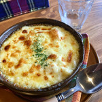 カフェ ルポ - 限定10食のぷりぷりエビのホワイトドリア