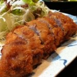 Ichitarou - まぐろほほ肉のフライ。まるでお肉～～。