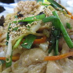 普天河 - 五目焼きそばアップ