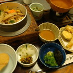 かごの屋 - 2011-09-29釜飯膳1659円