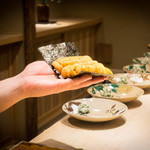 富小路 やま岸 - 名物雲丹ドック