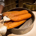 富小路 やま岸 - からすみ