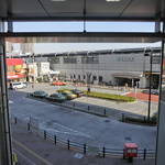o-runihyakukyuujuukyuuemmiyabi - 駅ビルから、南千住駅を眺める