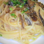 トラットリア タンタボッカ - ランチのタコのオイルベースのパスタ