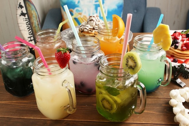 Loites レストラン 飲食店の検索 レインボーカクテル ノンアル ハワイアンリラックスカフェリノマーリエ Hawaiianrelaxcafelinomalie