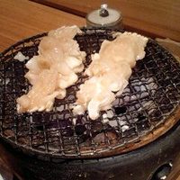 魚匠 銀平 道頓堀店 - 穴子の炭火焼。自分で焼きます。文句なしに旨い。