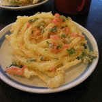 草笛 上田店 - かきあげ１８０円はかなりお得！