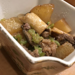 ばんじょう - 味の染みてない⁈大根と牛肉の旨煮