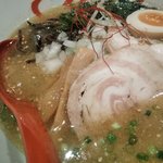 維風堂々 - 焼干し鶏白湯ラーメン（塩・アップ）