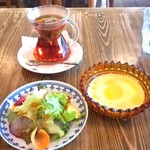 ブリコラージュ ブレッド アンド カンパニー ダイニング・カフェ - カボチャとバニラのポタージュが、復活☆　この日は、バニラよりカボチャの甘みが引き立ってた～♡　0181122