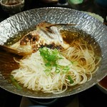 割烹 三笠 - 昼膳のにゅうめん