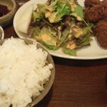 mama's kichen - カキフライランチ