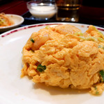 純中国伝統料理四川料理 芊品香 - 海老と地養鶏卵のふんわり炒め