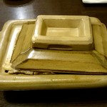 炭焼うな富士 - 白焼き　この状態で運ばれてきます