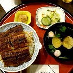 炭焼うな富士 - うなぎ丼1