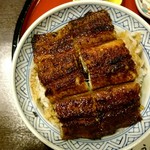 炭焼うな富士 - うなぎ丼3
