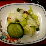 炭焼うな富士 - 漬物