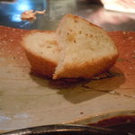 神戸牛すてーき　健 - ガーリックパンの完成！