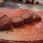 神戸牛すてーき　健 - フィレが完成～～！