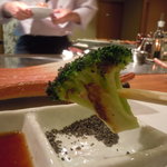 神戸牛すてーき　健 - ブロッコリーどう？