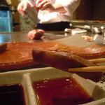 神戸牛すてーき　健 - ポン酢で食べよう