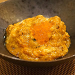 レンゲ - 上海蟹ミソの ”黄金” 豆腐炒め