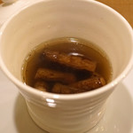 レンゲ - 金華ハムのコンソメと牛蒡