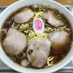 赤坂味一 - 中盛りチャーシュー、濃いめ、固め