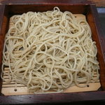 竹やぶ - 汁なし蕎麦（大盛りがＮＧなので、おかわり蕎麦）