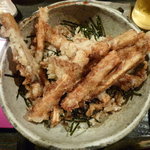 山元麺蔵 - 9/2011　ごぼう天丼（小）