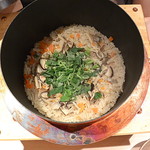 味勧屋 - きのこご飯