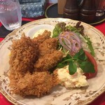 三澤亭 - カキフライ2018年