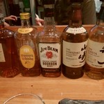 酒庵若やま - ウイスキーもいろいろ