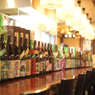 落ち着きのある店内