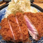 とんかつ檍 銀座8丁目店 - 上ロースかつ定食