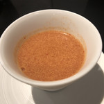 海老フライ専門店 海老昌 - 甘海老とトマトのスープ