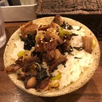 らーめん一郎 - チャーシューご飯