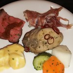 池袋の肉バル Carne - 前菜5種盛り