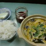 ナームチャイ - ランチ限定　グリーンカレー（1000円）