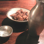 粋なおつまみとお酒 にこ - きのこ味噌￥２８０